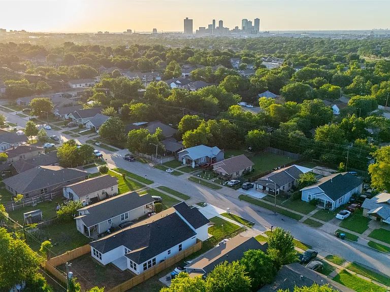 Fort Worth from above